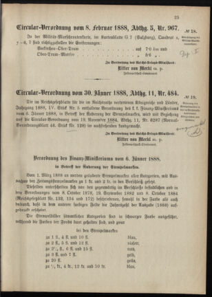 Verordnungsblatt für das Kaiserlich-Königliche Heer 18880215 Seite: 3