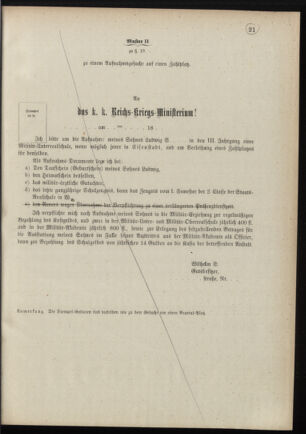 Verordnungsblatt für das Kaiserlich-Königliche Heer 18880314 Seite: 19