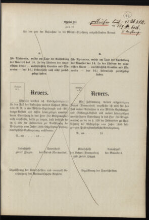 Verordnungsblatt für das Kaiserlich-Königliche Heer 18880314 Seite: 21