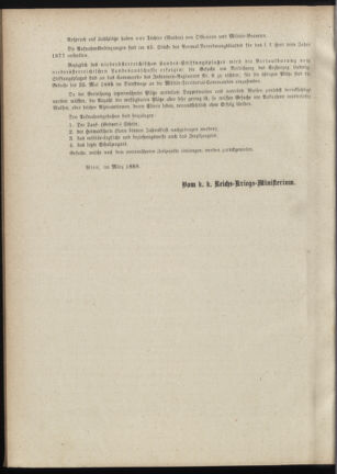 Verordnungsblatt für das Kaiserlich-Königliche Heer 18880314 Seite: 48