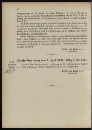 Verordnungsblatt für das Kaiserlich-Königliche Heer 18880415 Seite: 2