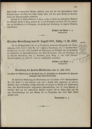 Verordnungsblatt für das Kaiserlich-Königliche Heer 18880830 Seite: 3