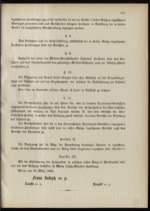 Verordnungsblatt für das Kaiserlich-Königliche Heer 18880929 Seite: 23