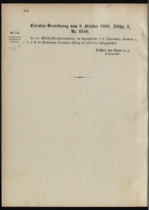 Verordnungsblatt für das Kaiserlich-Königliche Heer 18881015 Seite: 28