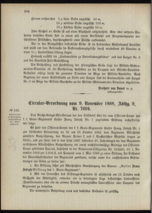 Verordnungsblatt für das Kaiserlich-Königliche Heer 18881115 Seite: 2