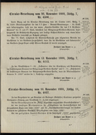 Verordnungsblatt für das Kaiserlich-Königliche Heer 18881130 Seite: 3