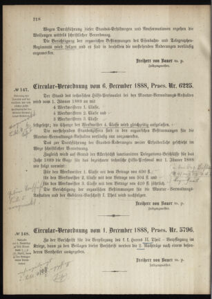 Verordnungsblatt für das Kaiserlich-Königliche Heer 18881211 Seite: 2