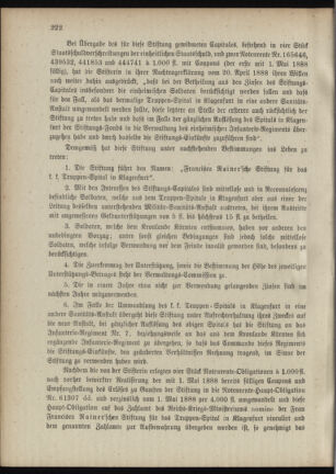 Verordnungsblatt für das Kaiserlich-Königliche Heer 18881211 Seite: 6