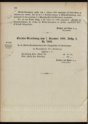 Verordnungsblatt für das Kaiserlich-Königliche Heer 18881221 Seite: 8