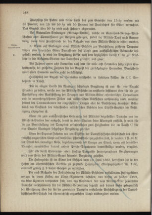 Verordnungsblatt für das Kaiserlich-Königliche Heer 18881229 Seite: 20