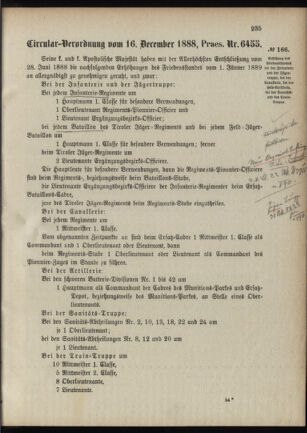 Verordnungsblatt für das Kaiserlich-Königliche Heer 18881229 Seite: 3