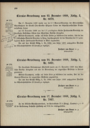 Verordnungsblatt für das Kaiserlich-Königliche Heer 18881229 Seite: 6