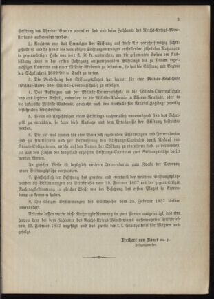 Verordnungsblatt für das Kaiserlich-Königliche Heer 18890108 Seite: 3