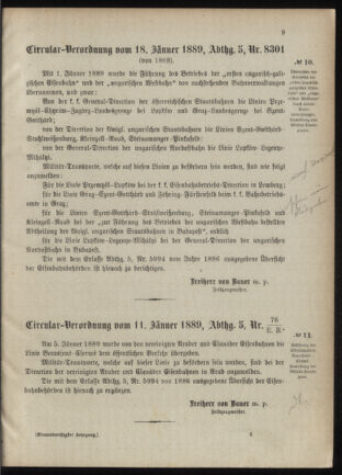 Verordnungsblatt für das Kaiserlich-Königliche Heer 18890125 Seite: 5