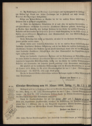 Verordnungsblatt für das Kaiserlich-Königliche Heer 18890131 Seite: 4