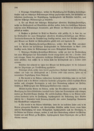 Verordnungsblatt für das Kaiserlich-Königliche Heer 18890418 Seite: 6