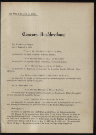 Verordnungsblatt für das Kaiserlich-Königliche Heer 18890612 Seite: 5