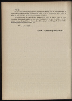 Verordnungsblatt für das Kaiserlich-Königliche Heer 18890612 Seite: 6