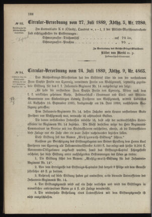 Verordnungsblatt für das Kaiserlich-Königliche Heer 18890731 Seite: 12