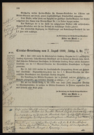 Verordnungsblatt für das Kaiserlich-Königliche Heer 18890808 Seite: 2