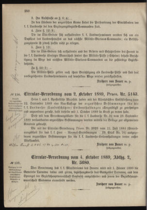 Verordnungsblatt für das Kaiserlich-Königliche Heer 18891015 Seite: 2