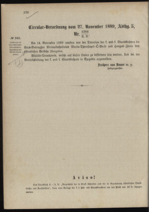 Verordnungsblatt für das Kaiserlich-Königliche Heer 18891130 Seite: 12