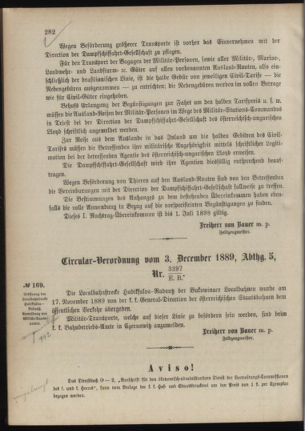 Verordnungsblatt für das Kaiserlich-Königliche Heer 18891210 Seite: 6