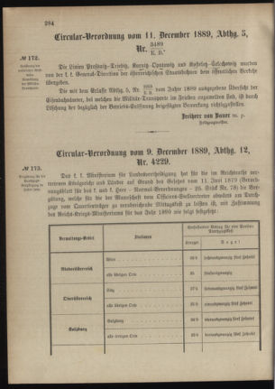 Verordnungsblatt für das Kaiserlich-Königliche Heer 18891216 Seite: 2