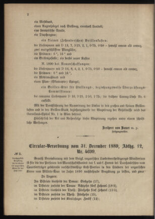 Verordnungsblatt für das Kaiserlich-Königliche Heer 18900108 Seite: 2