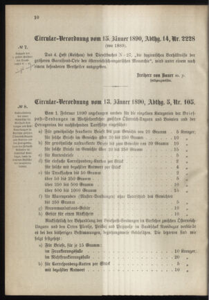 Verordnungsblatt für das Kaiserlich-Königliche Heer 18900122 Seite: 6