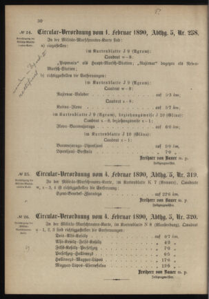 Verordnungsblatt für das Kaiserlich-Königliche Heer 18900213 Seite: 10