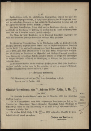 Verordnungsblatt für das Kaiserlich-Königliche Heer 18900213 Seite: 9