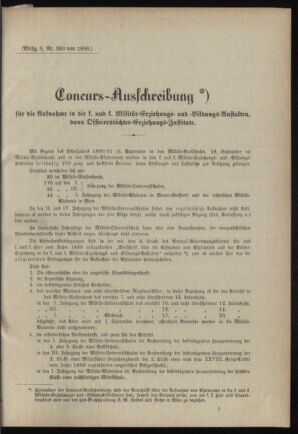 Verordnungsblatt für das Kaiserlich-Königliche Heer 18900228 Seite: 9