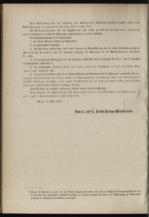 Verordnungsblatt für das Kaiserlich-Königliche Heer 18900321 Seite: 46