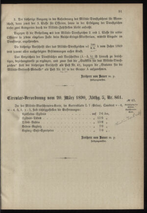 Verordnungsblatt für das Kaiserlich-Königliche Heer 18900331 Seite: 3