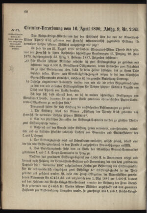 Verordnungsblatt für das Kaiserlich-Königliche Heer 18900421 Seite: 2