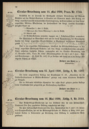 Verordnungsblatt für das Kaiserlich-Königliche Heer 18900530 Seite: 10