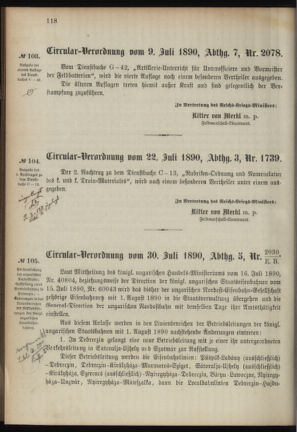 Verordnungsblatt für das Kaiserlich-Königliche Heer 18900731 Seite: 14