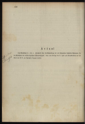 Verordnungsblatt für das Kaiserlich-Königliche Heer 18900731 Seite: 16