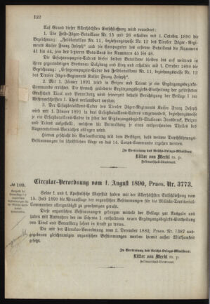 Verordnungsblatt für das Kaiserlich-Königliche Heer 18900813 Seite: 2