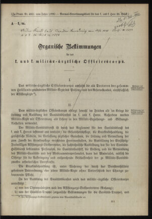 Verordnungsblatt für das Kaiserlich-Königliche Heer 18900923 Seite: 59