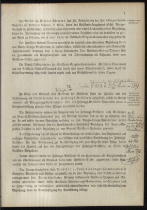 Verordnungsblatt für das Kaiserlich-Königliche Heer 18901106 Seite: 15