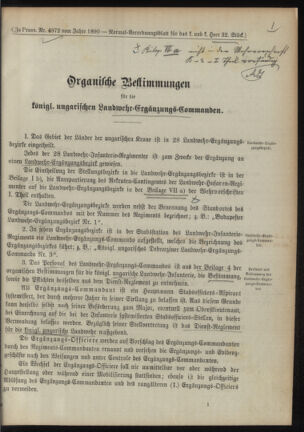 Verordnungsblatt für das Kaiserlich-Königliche Heer 18901112 Seite: 73