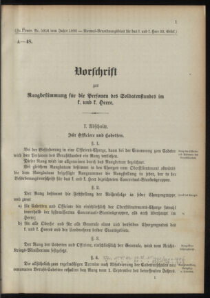 Verordnungsblatt für das Kaiserlich-Königliche Heer 18901115 Seite: 3