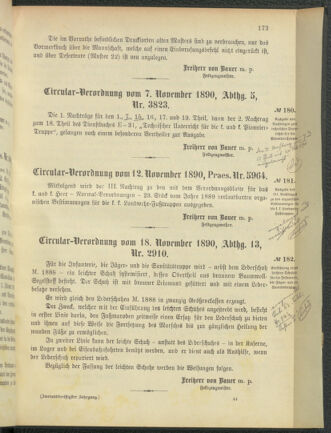 Verordnungsblatt für das Kaiserlich-Königliche Heer 18901122 Seite: 5