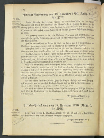 Verordnungsblatt für das Kaiserlich-Königliche Heer 18901122 Seite: 6