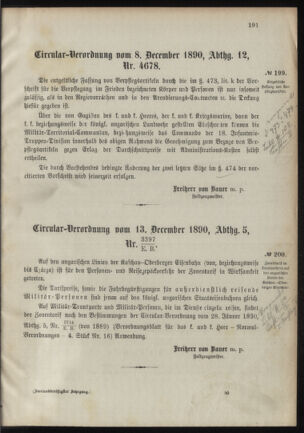 Verordnungsblatt für das Kaiserlich-Königliche Heer 18901217 Seite: 5