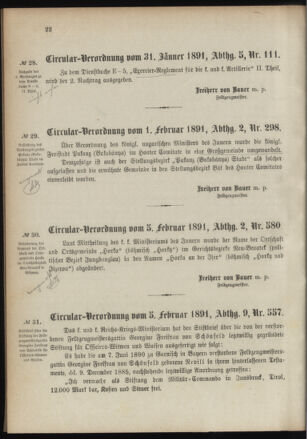 Verordnungsblatt für das Kaiserlich-Königliche Heer 18910211 Seite: 4