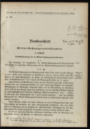 Verordnungsblatt für das Kaiserlich-Königliche Heer 18910307 Seite: 7