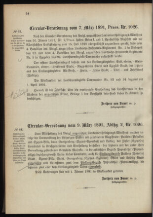 Verordnungsblatt für das Kaiserlich-Königliche Heer 18910314 Seite: 2